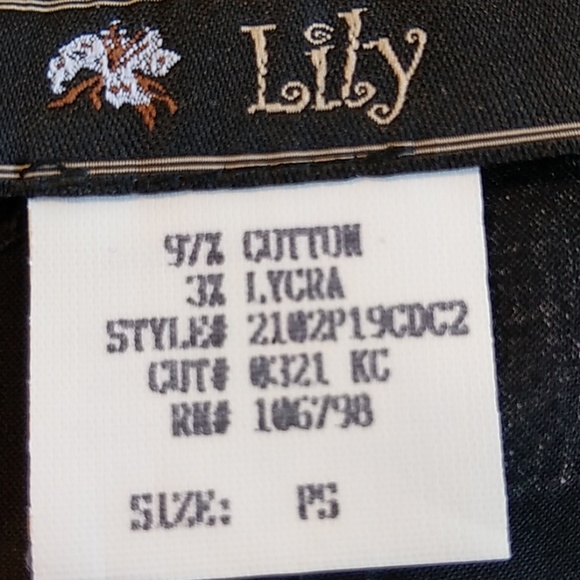 Lily cotton blend print skirt, size Petite Small - Picture 3 of 6